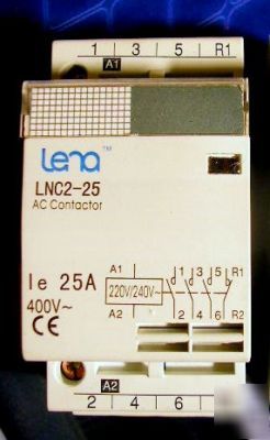 New contactor modular model LNC2 range 4POLE