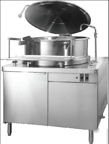 New intek-direct steam kettle-stationary modular 60 gal 