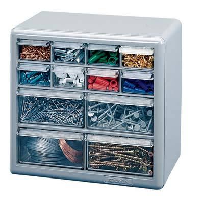 Stack-on multi drawer storage cabinet 12 drawer