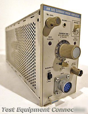 Tektronix AM503 current probe - lot of 2