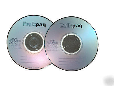 50 bulkpaq cd-r 52X700MB [50DISCS]