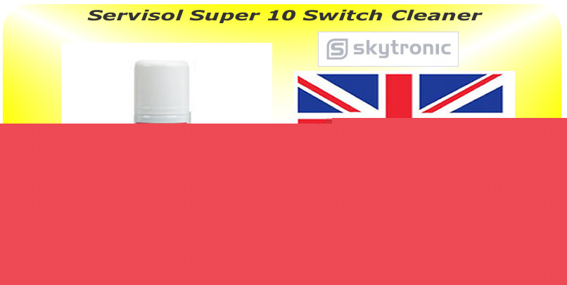 Crossfader, switch and contact cleaner 4 dj disco mixer
