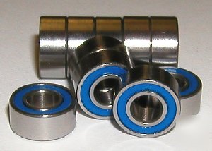 10 sealed ball bearing S607DD 7X19X6 stainless steel