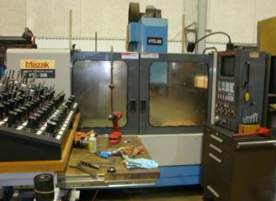 1998 mazak vtc-20B cnc vertical machining center