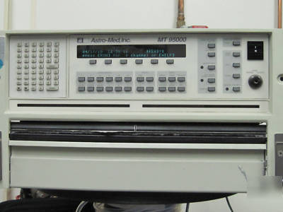 Astro-med mt 95000 chart recorder no 