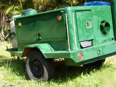 Bellsouth trailer: 6KW lpg genset, air compress, + more