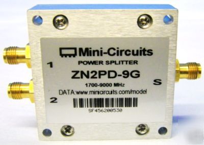 Mini-circuits ZN2PD-9G power splitter 1.7GHZ - 9GHZ