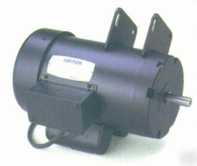 New leeson 2 hp delta unisawÂ® motor 3450 rpm 115/230V