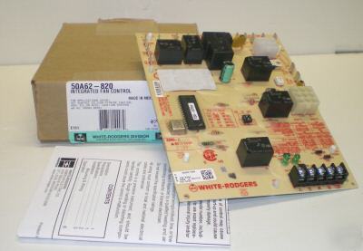 50A62-820 white rodgers furnace fan control board