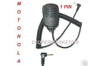 1 pin handheld microphone for motorola radios ptt