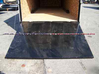 18' enclosed motorcycle quad toy hauler rhino trailer 