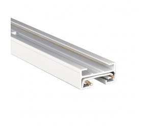 6' track lighting one single 1 circuit, white 