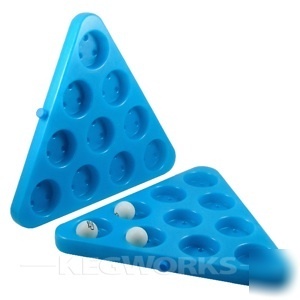 Beer pong ball rack & cup chiller -keeps beers cold 