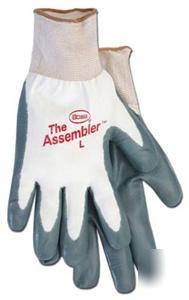 Boss pu coated nylon shell work gloves,12PRS,nice