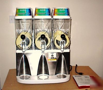 Bunn CDS3 3 bowl frozen drink drink machine margarita