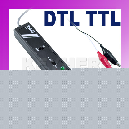 Dtl ttl cmoa logic pulser analyzer probe circuit tester