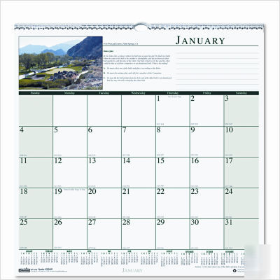 Earthscapes golf courses monthly wall calendar, 12 x 12