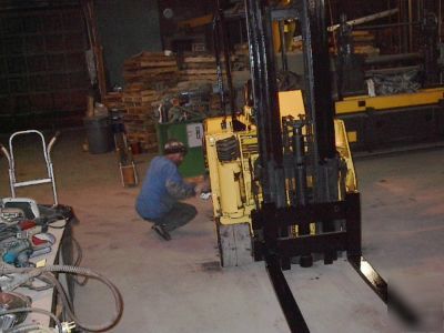 Forklift drexel swing mast 3000 lb capacity