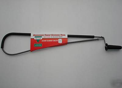 Household toilet clearing snake auger tool 