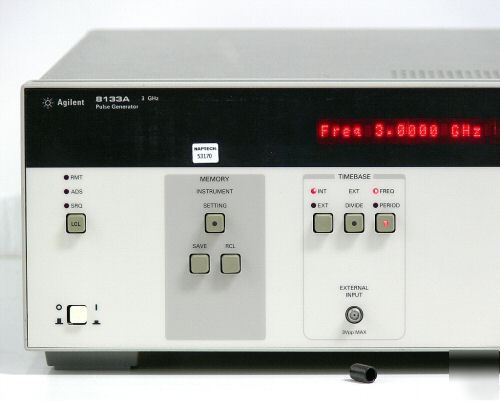 Hp/agilent 8133A 3 ghz pulse generator
