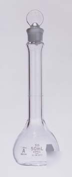 Kimble/kontes kimax volumetric flasks with: 28014 2000