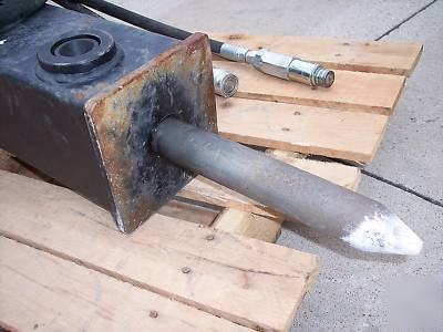 Mini excavator skid steer hydraulic breaker hammer