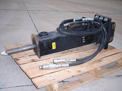 Mini excavator skid steer hydraulic breaker hammer