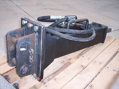 Mini excavator skid steer hydraulic breaker hammer