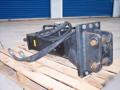 Mini excavator skid steer hydraulic breaker hammer
