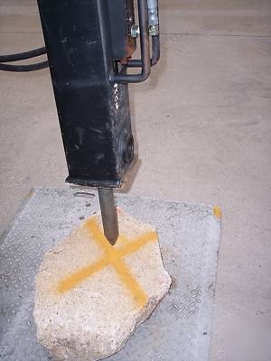 Mini excavator skid steer hydraulic breaker hammer