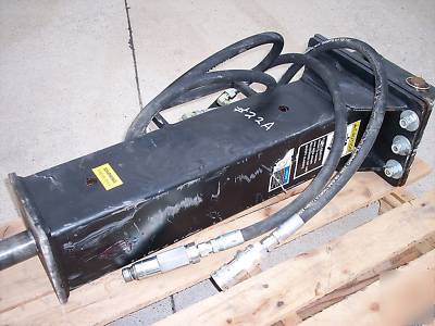 Mini excavator skid steer hydraulic breaker hammer