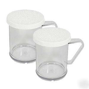 New dredges plastic w/handle 10OZ (set of 2) dredge 