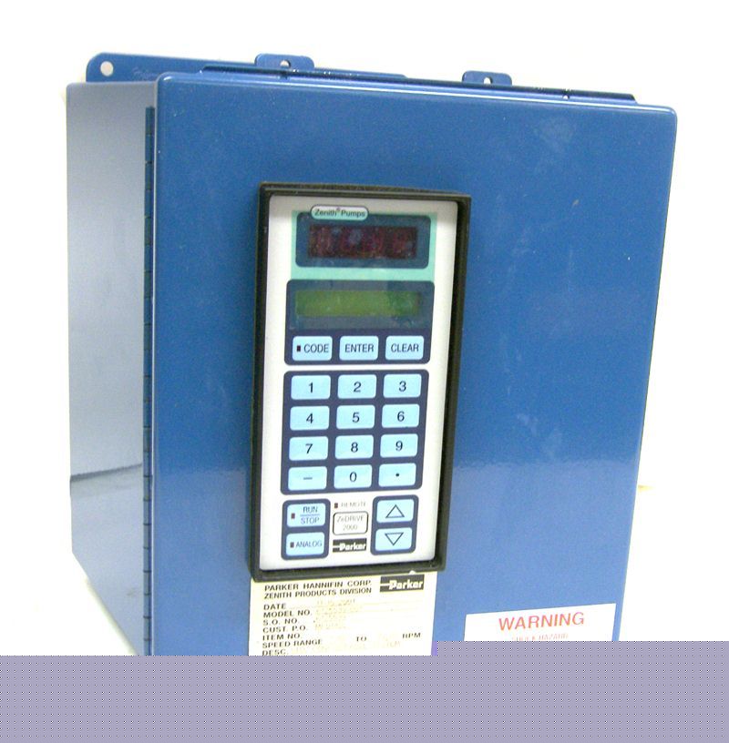 New parker zenith pump controller zedrive motors drive