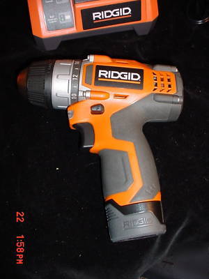 Ridgid drill & driver combo set 18V / 12V charger great