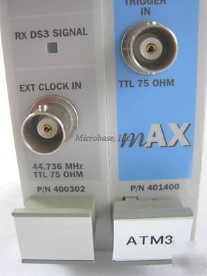 Spirent adtech ax/4000 400302 & 401400 modules