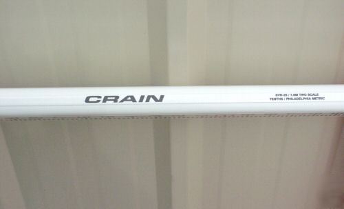  usa crain 25' survey rod grade level transit laser