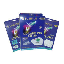 Fuji labelle cd labeling kit + 40 photo quality labels 