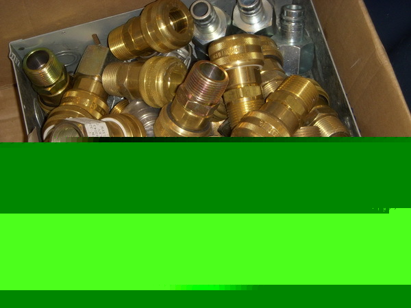 Lot 50 brass qck connectors pneumatic industrial grade