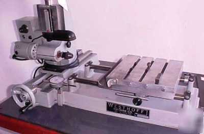 Westhoff super sensitive edm electrode drill press