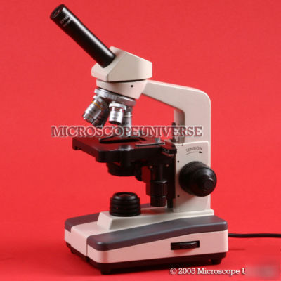 40X - 1500X magnification monocular compound microscope