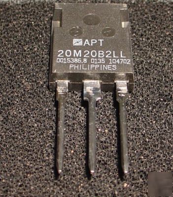 APT20M20B2LL n-ch 100A 200V 20 mohms t-max