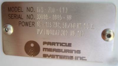 Cls-700 particle measuring systems counter liquilaz 