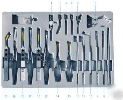 Complete ecce surgical set