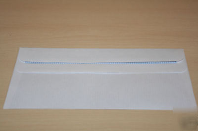 Dl envelopes plain white 220MMX110MM qty 50