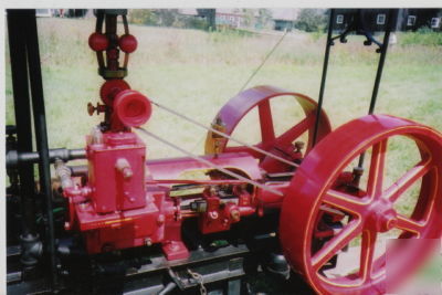 Farm eguipment steam engine stationary traction antique