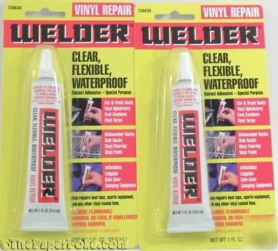 Homax products vinyl repair welder 2 tubes