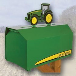 John deere 8000 estate mailbox mail box