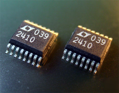 Linear technology LTC2410 precision 24-bit adc (qty.2)