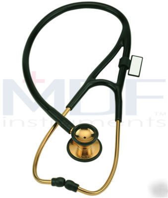 Mdf 22K 22 k karat gold plated cardiology stethoscope