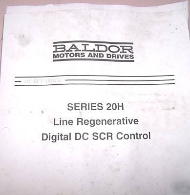 New baldor 100 hp regenerative dc drive BC20H4100-cl 